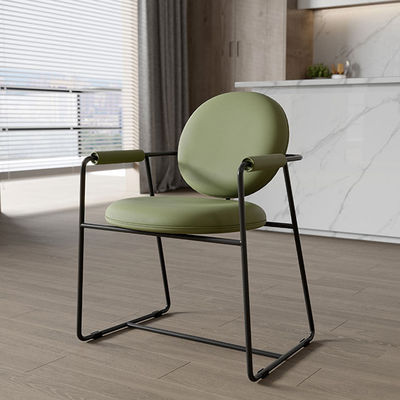 Minimalist Ultra Modern Dining Chairs Titanium Frame Stainless Steel Dining Chair